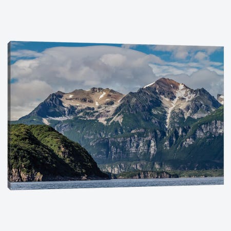 USA, Alaska, Katmai National Park. Scenic landscape in Amalik Bay Canvas Print #FZU8} by Frank Zurey Canvas Print