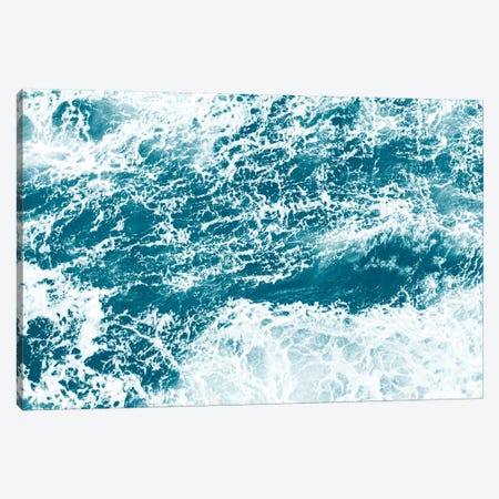 Ocean Splash I Canvas Print #GAD42} by Gal Design Canvas Artwork