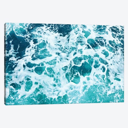 Ocean Splash IV Canvas Print #GAD43} by Gal Design Canvas Wall Art