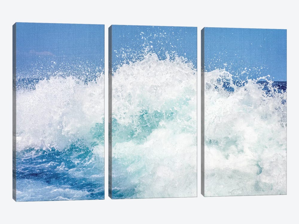 Ocean Wave by Gal Design 3-piece Canvas Art