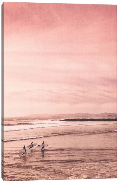 See You Tomorrow Canvas Art Print - Surfing Art