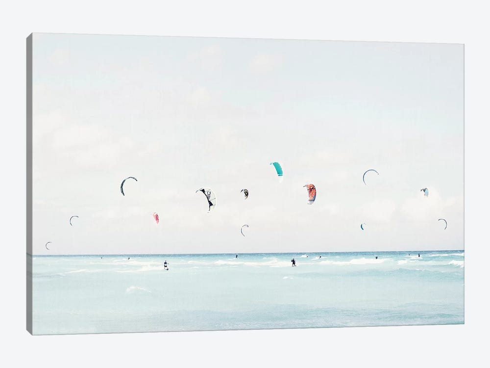 Kite Surfing by Gal Design 1-piece Canvas Wall Art