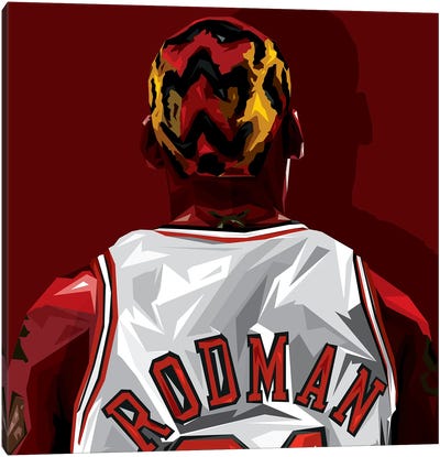 Mr.Rodman Canvas Art Print - Limited Edition Sports Art