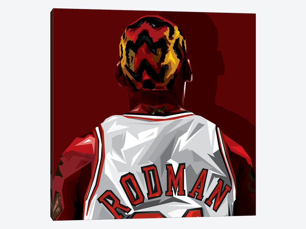 Mr.Rodman by Graph Atik 1-piece Canvas Artwork