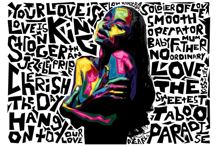 Best Of Sade by Graph Atik wall art