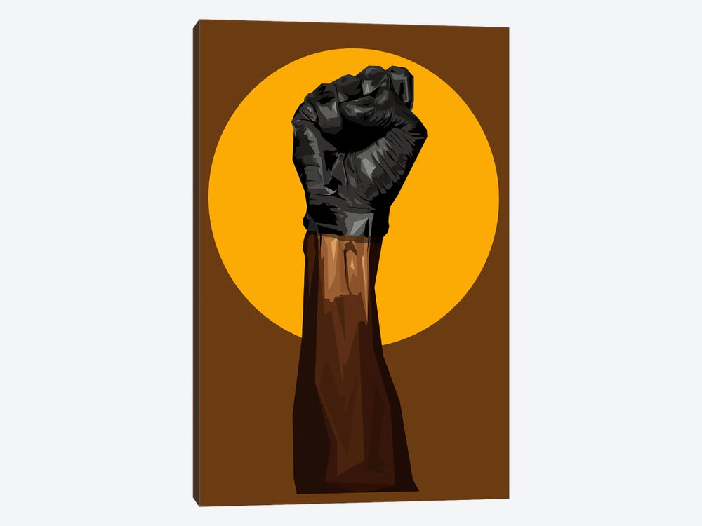 Black Power by Graph Atik 1-piece Art Print