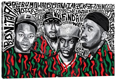 Best Of TCQ Canvas Art Print - Rap & Hip-Hop Art