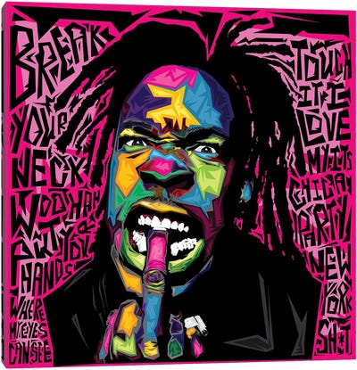 Best Of Busta Canvas Art Print - Rap & Hip-Hop Art