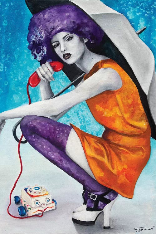 Getting In Touch With My Inner Child by Tara Gamel wall art