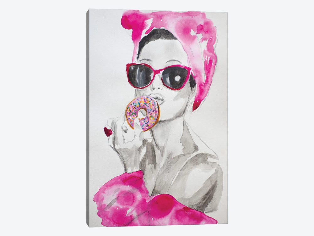 Pink Temptations  by Tara Gamel 1-piece Art Print