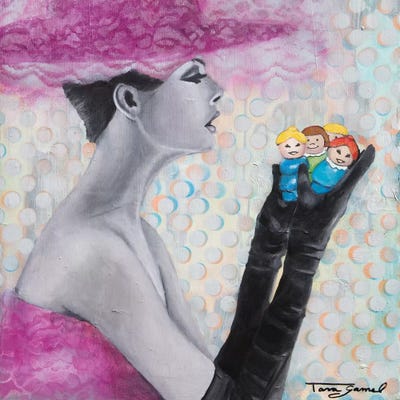 Facebook Friends by Tara Gamel canvas print