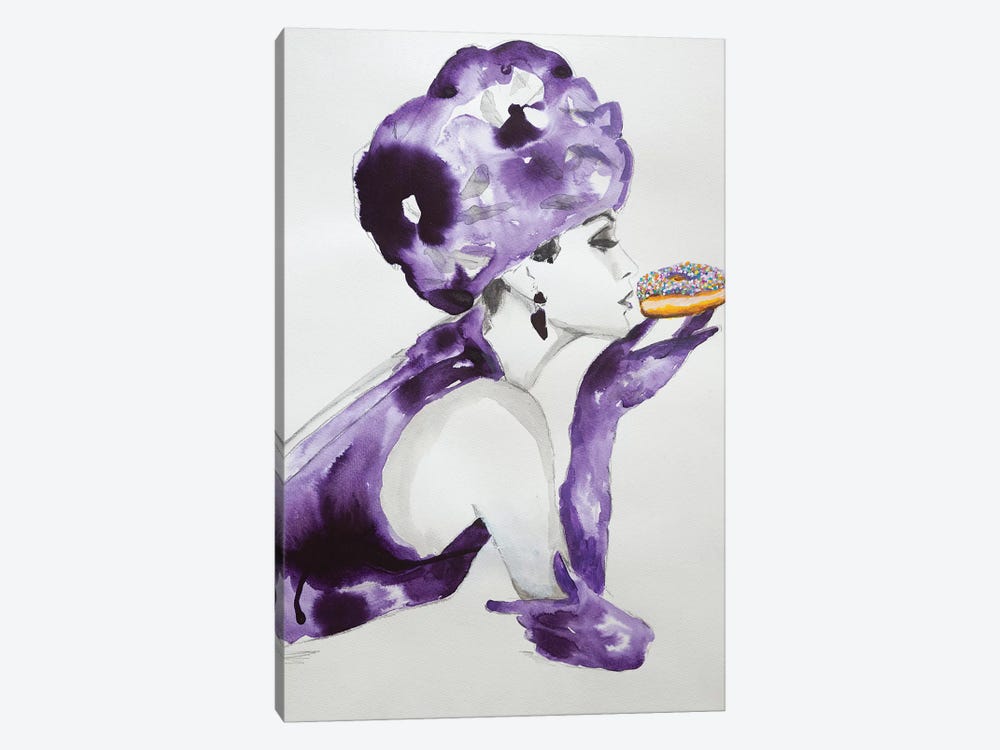 Purple Temptation by Tara Gamel 1-piece Art Print