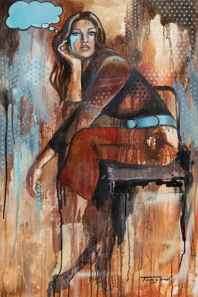 Think On These Things by Tara Gamel canvas print