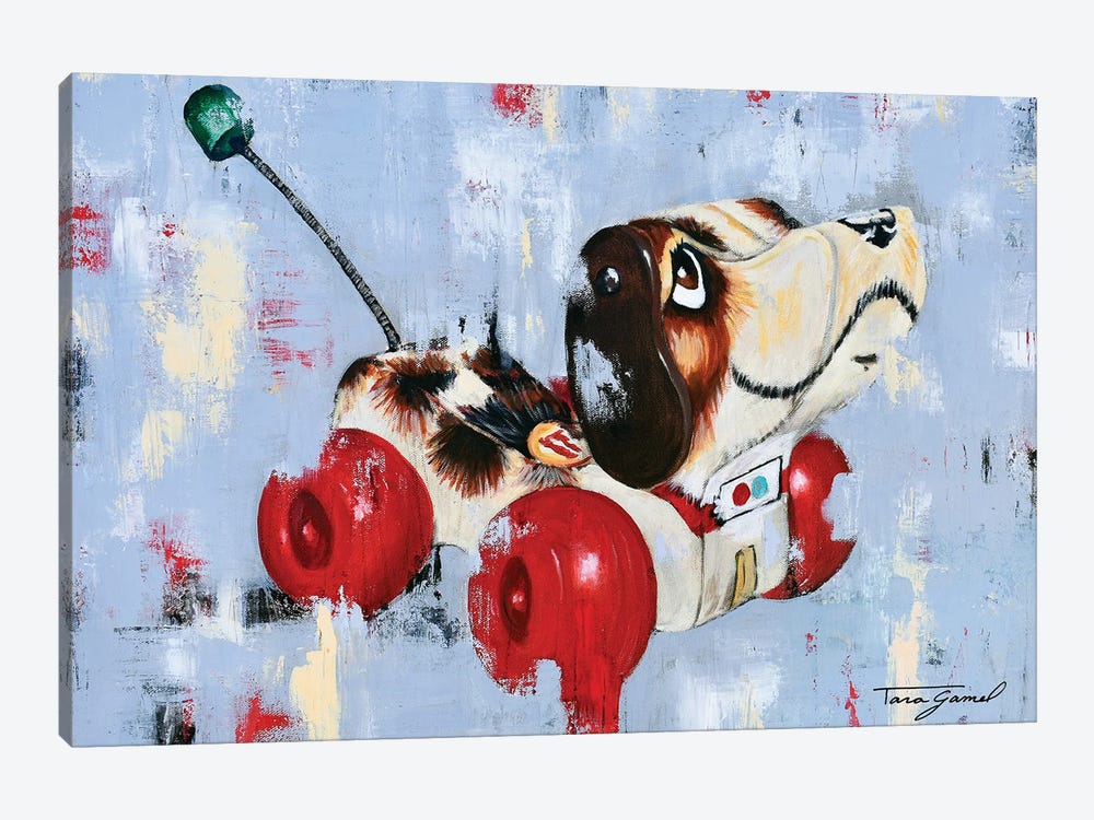 Puppy Love by Tara Gamel 1-piece Canvas Wall Art