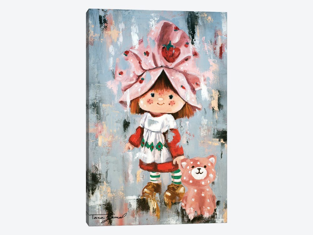 Strawberry Dreams by Tara Gamel 1-piece Canvas Art Print