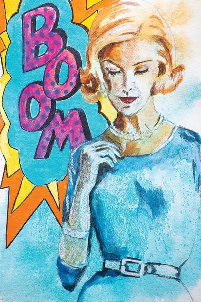 Boom  by Tara Gamel canvas print