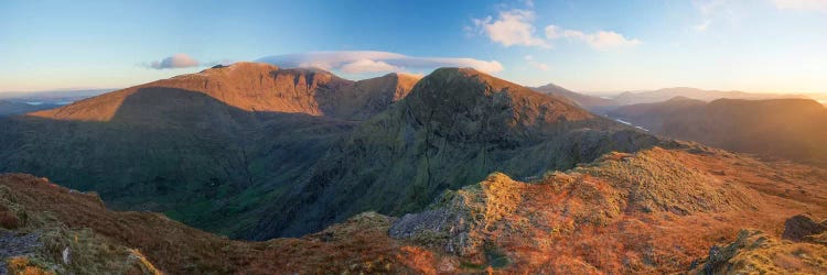 View From Stumpa Duloigh, Dunkerron Mountains, County Kerry, Munster Province, Republic Of Ireland