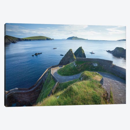 Winding Entryway II, Dunquin Harbour, Dingle Peninsula, County Kerry, Munster Province, Republic Of Ireland Canvas Print #GAR102} by Gareth McCormack Canvas Art