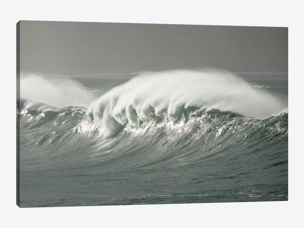 Atlantic Storm Waves Breaking Near Ballycastle, County Mayo, Ireland by Gareth McCormack 1-piece Canvas Art Print