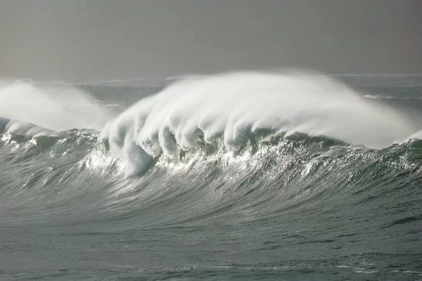 Ireland: Atlantic Storm Waves Breaking Near Ballycastle, County Mayo, Ireland by Gareth McCormack