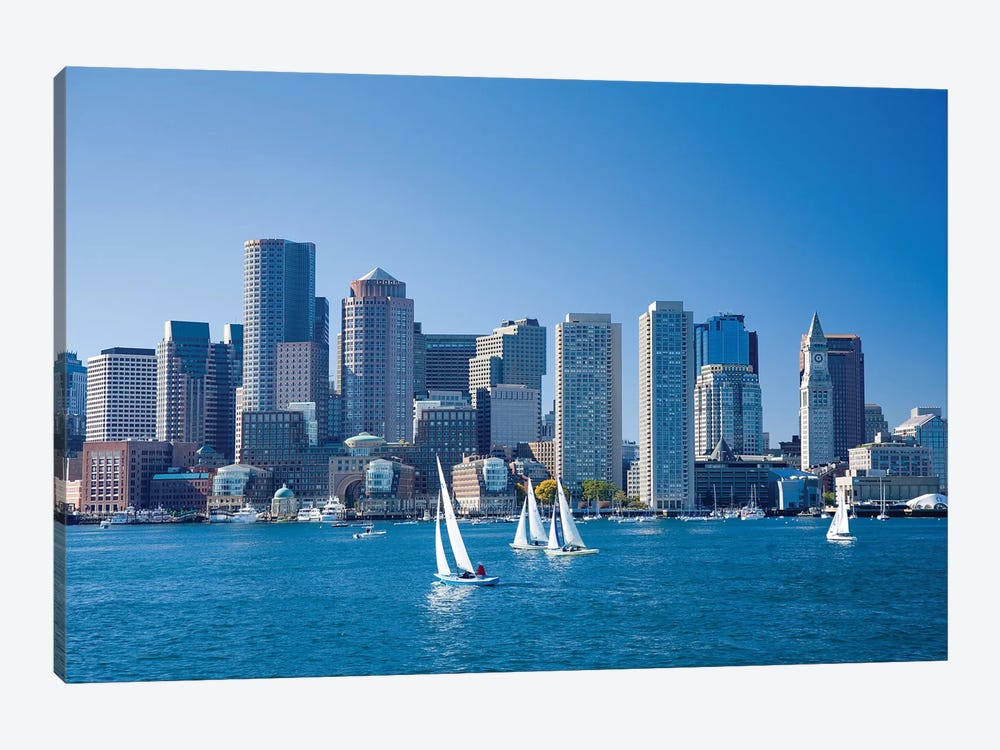 Downtown Boston From The Harbour, Massachusetts, USA by Gareth McCormack 1-piece Art Print