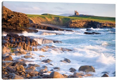 Coastal Landscape I, Mullaghmore, County Sligo, Connacht Province, Republic Of Ireland Canvas Art Print - Coastline Art