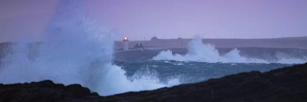 Ireland: Evening Storm At Ballyglass Lighthouse, Broadhaven Bay, County Mayo, Ireland by Gareth McCormack