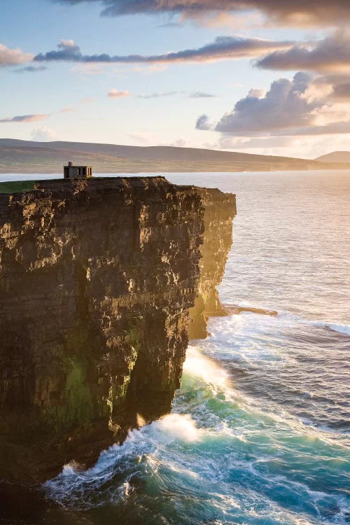 Coastal Landscape, Downpatrick Head, County Mayo, Connacht Province, Republic Of Ireland