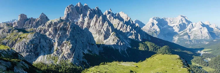 Monte Cristallo And Cadini Di Misurina Mountains, Sexten Dolomites, Italy