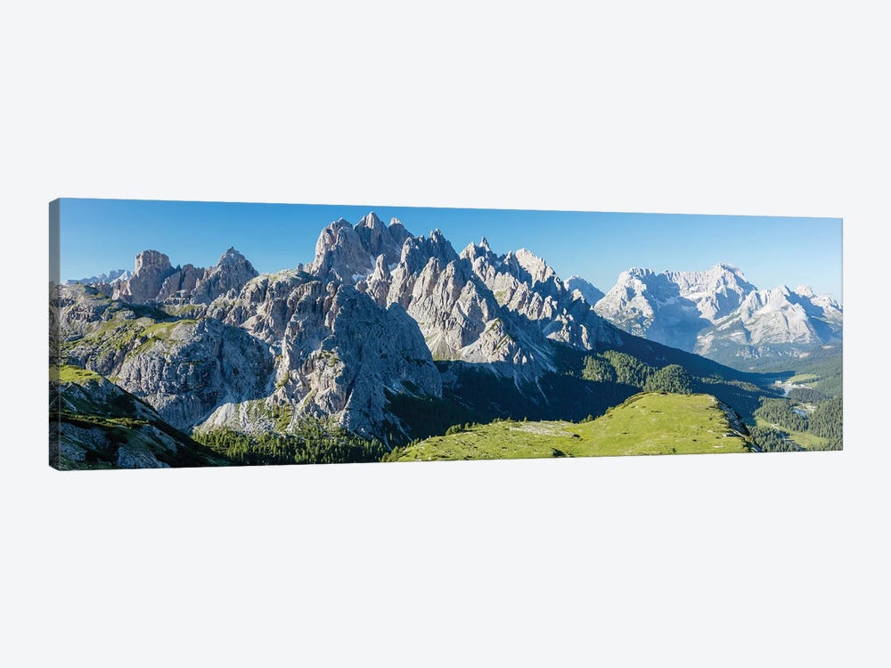 Monte Cristallo And Cadini Di Misurina Mountains, Sexten Dolomites, Italy by Gareth McCormack 1-piece Canvas Art Print