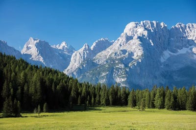 Monte Cristallo From The East I, Sexten Dolomites, Italy by Gareth McCormack canvas print