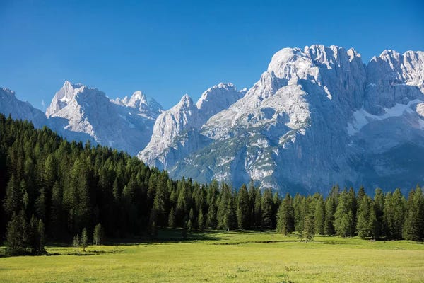 Monte Cristallo From The East I, Sexten Dolomites, Italy