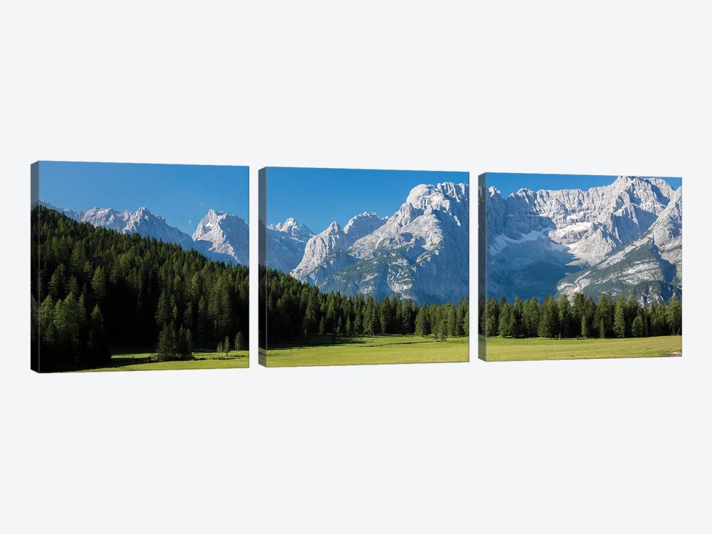 Monte Cristallo From The East II, Sexten Dolomites, Italy by Gareth McCormack 3-piece Canvas Art Print