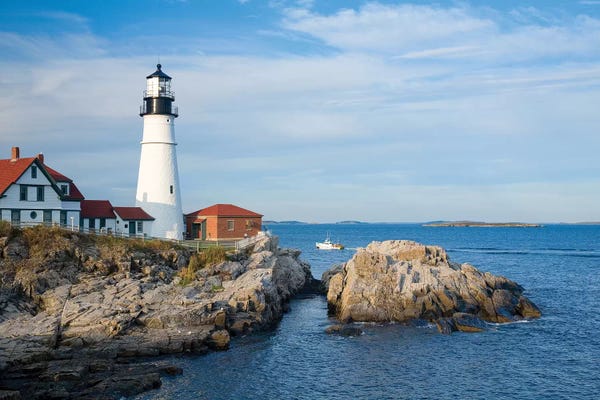 Gareth McCormack: Portland Head Lighthouse, Maine, New England, USA by Gareth McCormack