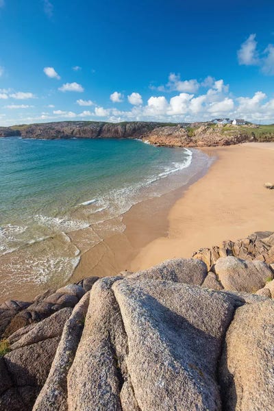 Rocky Beaches: Sandy Cove In Traderg Bay I, Cruit Island, The Rosses, County Donegal, Ireland by Gareth McCormack