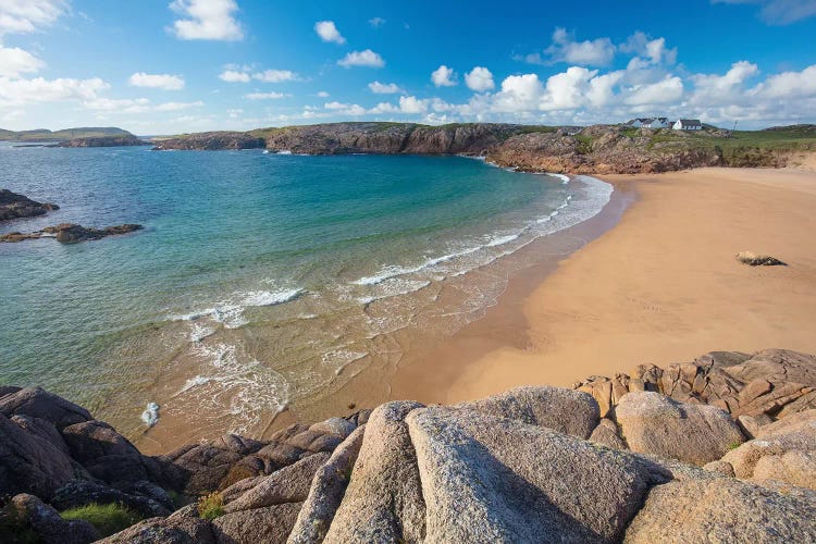 Sandy Cove In Traderg Bay II, Cruit Island, The Rosses, County Donegal, Ireland