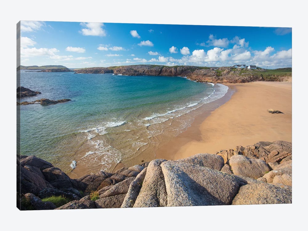 Sandy Cove In Traderg Bay II, Cruit Island, The Rosses, County Donegal, Ireland by Gareth McCormack 1-piece Art Print