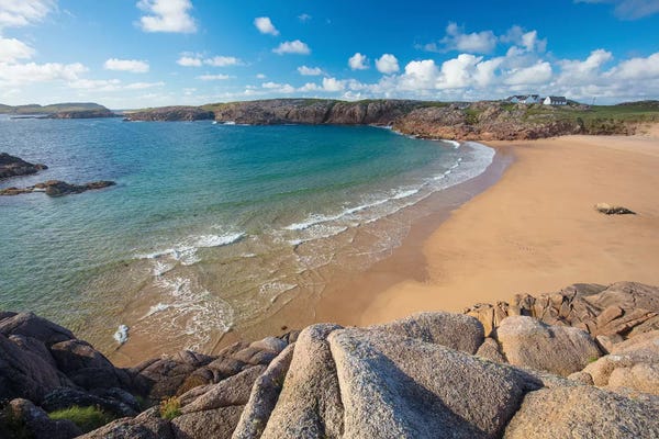 Donegal: Sandy Cove In Traderg Bay II, Cruit Island, The Rosses, County Donegal, Ireland by Gareth McCormack