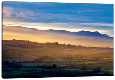 Countryside Landscape I, Near Killarney, County Kerry, Munster Province, Republic Of Ireland Canvas Art Print - Country Scenic Photography