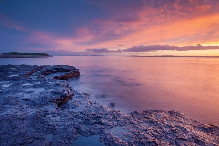 Sunset Over Killala Bay, County Sligo, Ireland