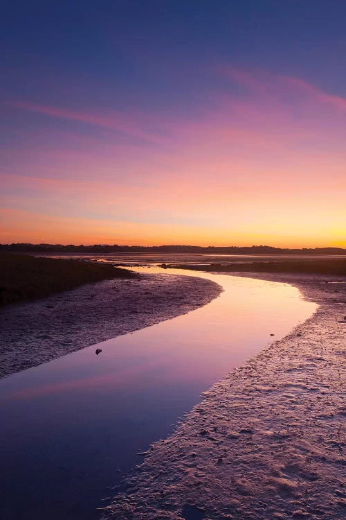 Sunset Over The River Moy Tidal Flats I, County Sligo, Ireland