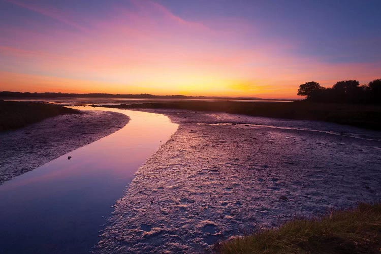 Sunset Over The River Moy Tidal Flats II, County Sligo, Ireland