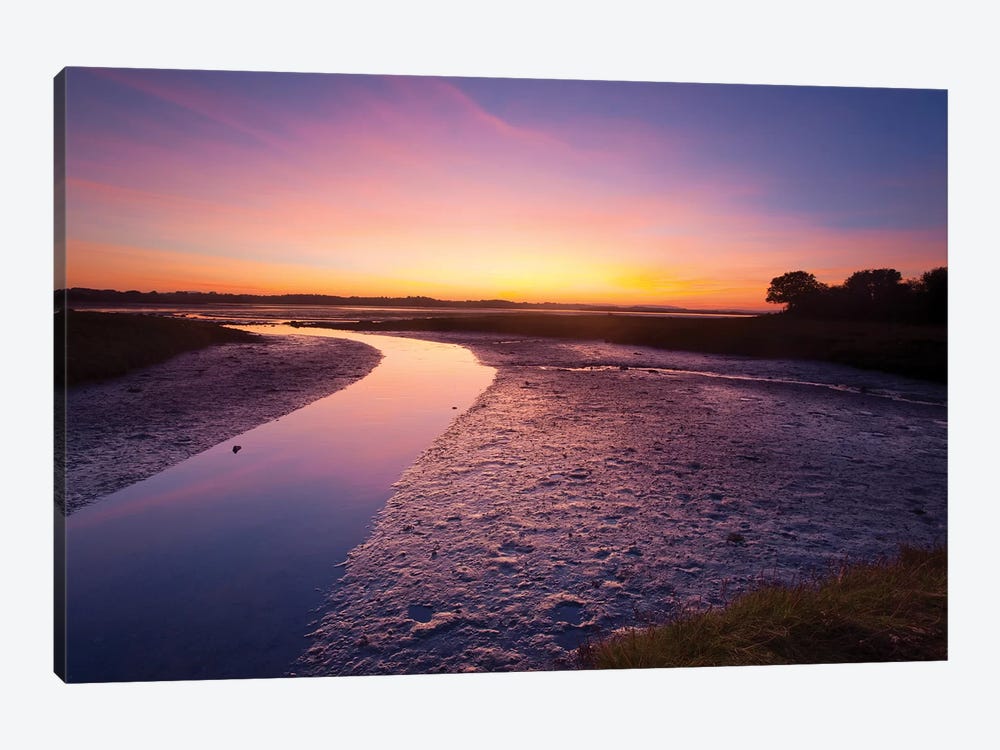 Sunset Over The River Moy Tidal Flats II, County Sligo, Ireland by Gareth McCormack 1-piece Art Print