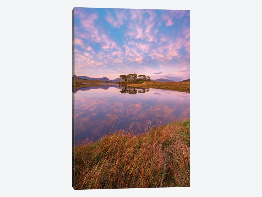 Sunset Reflections In Derryclare Lough I, Connemara, County Galway, Ireland by Gareth McCormack 1-piece Canvas Wall Art