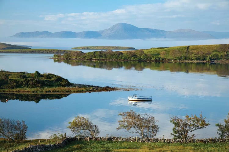 View Across Clew Bay To Croagh Patrick I, County Mayo, Ireland