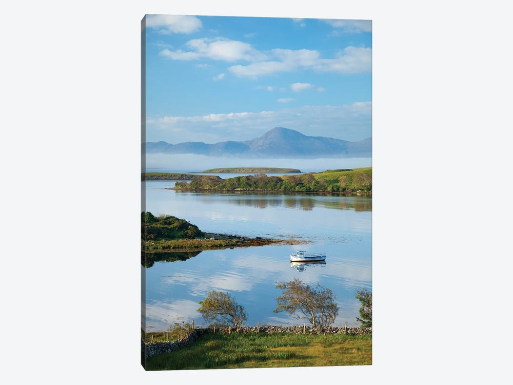 View Across Clew Bay To Croagh Patrick II,County Mayo, Ireland 1-piece Canvas Print