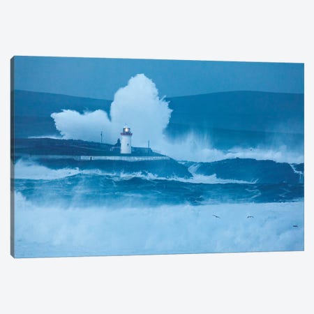 Crashing Waves I, Broadhaven Bay, County Mayo, Connact Province, Republic Of Ireland Canvas Print #GAR19} by Gareth McCormack Canvas Print