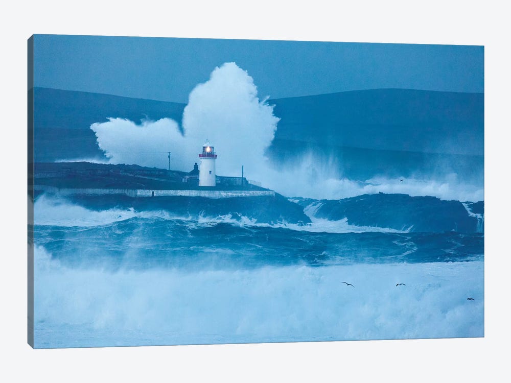 Crashing Waves I, Broadhaven Bay, County Mayo, Connact Province, Republic Of Ireland by Gareth McCormack 1-piece Canvas Art Print