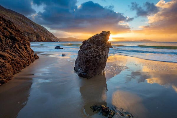 Achill Island: Winter Sunrise II, Keem Bay, Achill Island, County Mayo, Ireland by Gareth McCormack