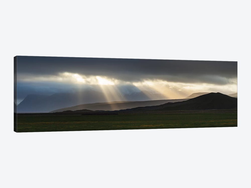Iceland Highlands, Light Burst by Gareth McCormack 1-piece Canvas Artwork